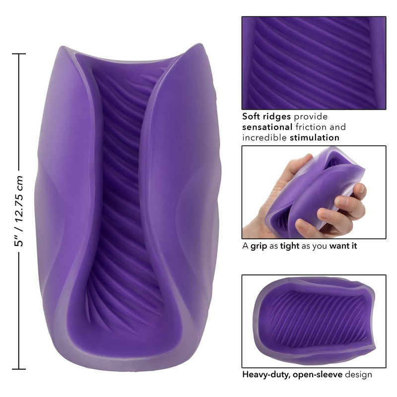 SE0931-15-3 The Gripper Spiral Grip Purple