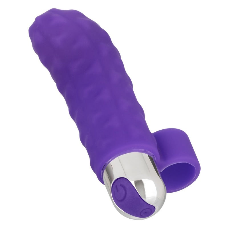 SE1705-10-2 Intimate Play Rechareable Finger Teaser Purple