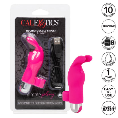 SE1705-20-2 Intimate Play Rechareable Finger Bunny Pink