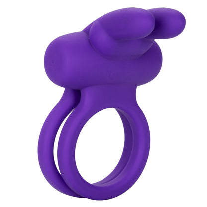 SE1843-20-3 Silicone Rechargeable Dual Rockin Rabbit Purple