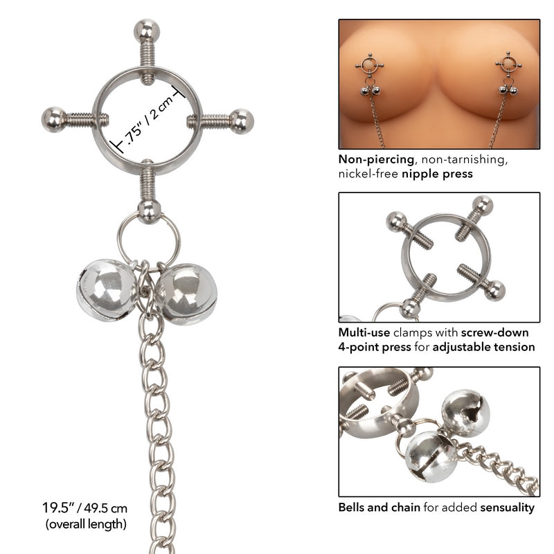 SE2552-05-2 Nipple Grips 4-Point Nipple Press with Bells