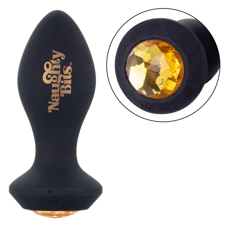 SE4410-46-3 Naughty Bits Vibrating Butt Plug Shake Your Ass