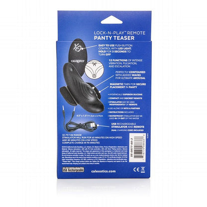 SE0077-60-3 Lock-N-Play Remote Panty Teaser