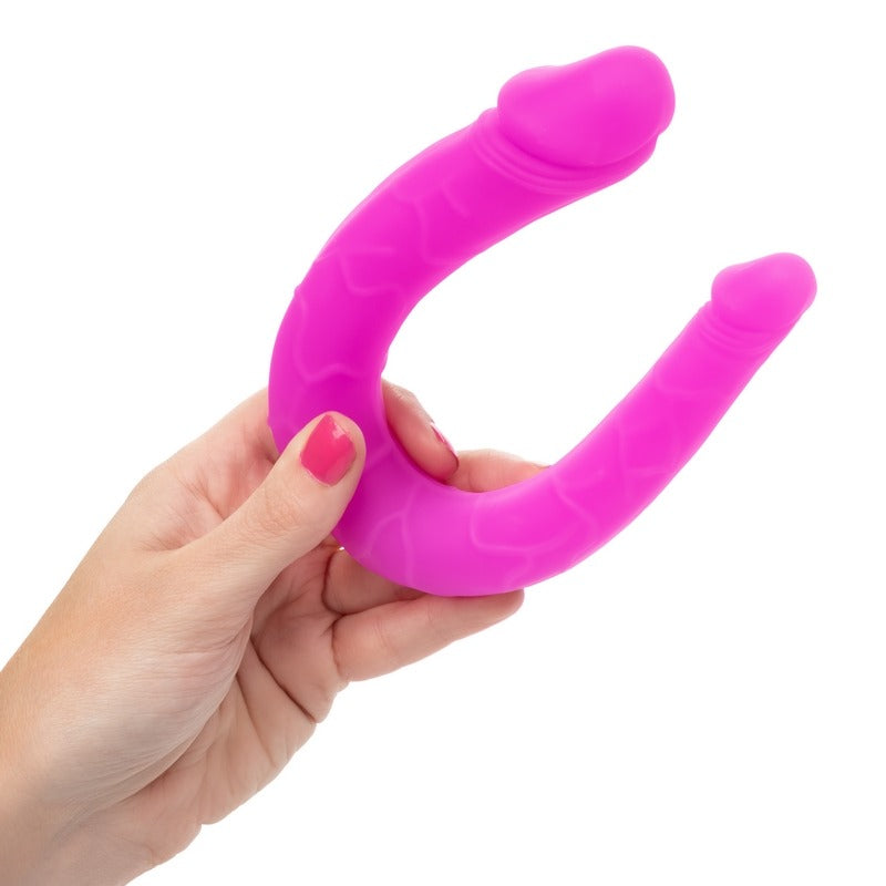 SE0311-70-2 Silicone Double Dong AC/DC Dong Pink