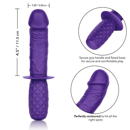 SE0315-10-2 Silicone Grip Thruster Purple