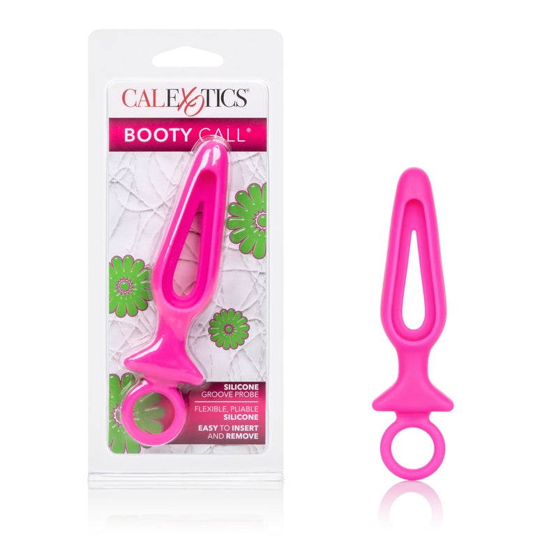 SE0393-41-2 Booty Call Silicone Groove Probe Pink