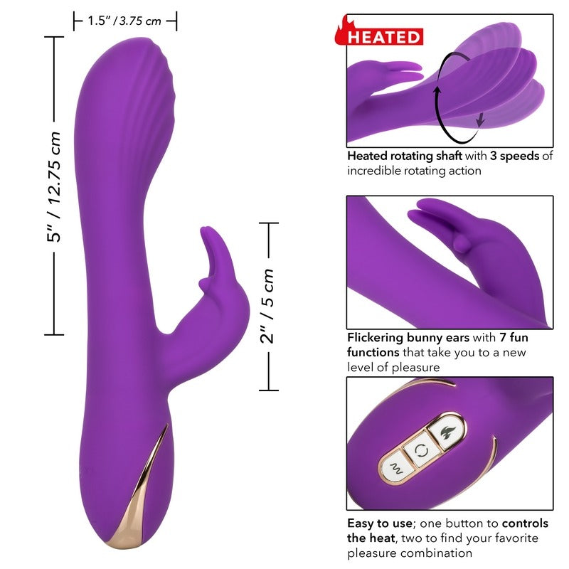 SE0609-55-3 Jack Rabbit Heated Silicone Rotating G Rabbit