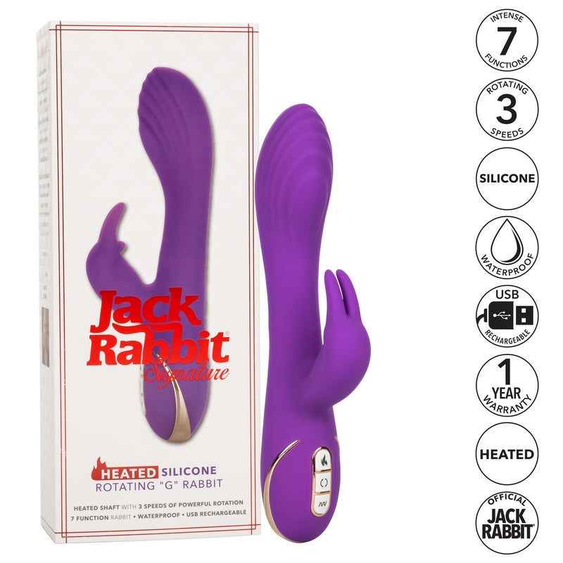 SE0609-55-3 Jack Rabbit Heated Silicone Rotating G Rabbit