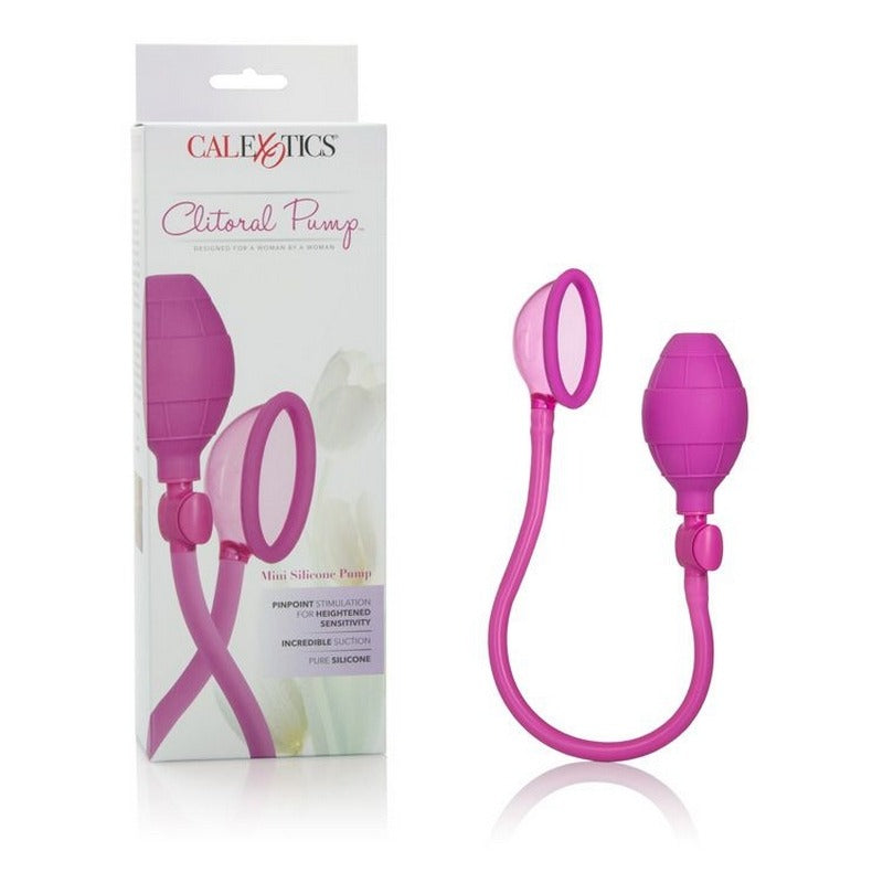 SE0623-90-3 Mini Silicone Clitoral Pump Pink