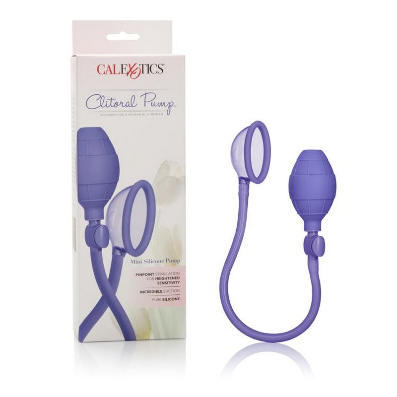 SE0623-91-3 Mini Silicone Clitoral Pump Purple