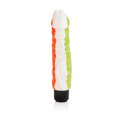 SE0642-20-2 Funky Jelly Vibrator Orange/Green