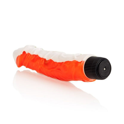 SE0642-20-2 Funky Jelly Vibrator Orange/Green