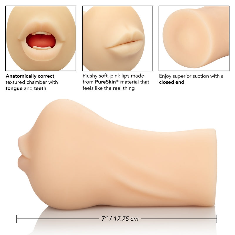 SE0912-25-3 Stroke It Mouth Ivory