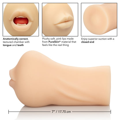 SE0912-25-3 Stroke It Mouth Ivory