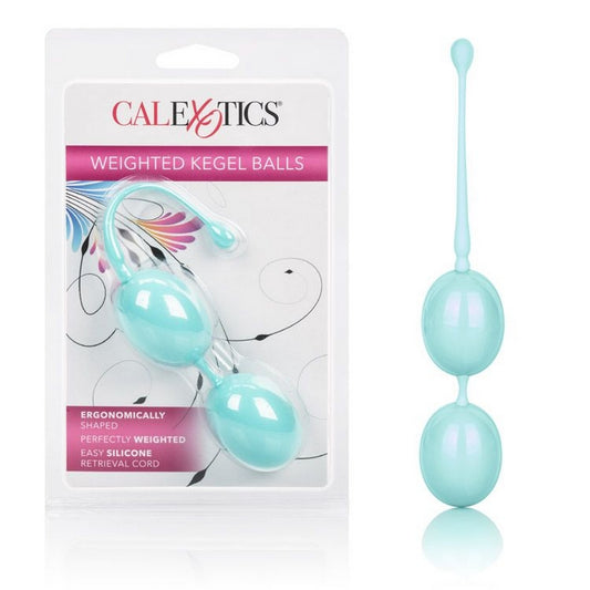 SE1326-10-2 Weighted Kegel Balls Teal