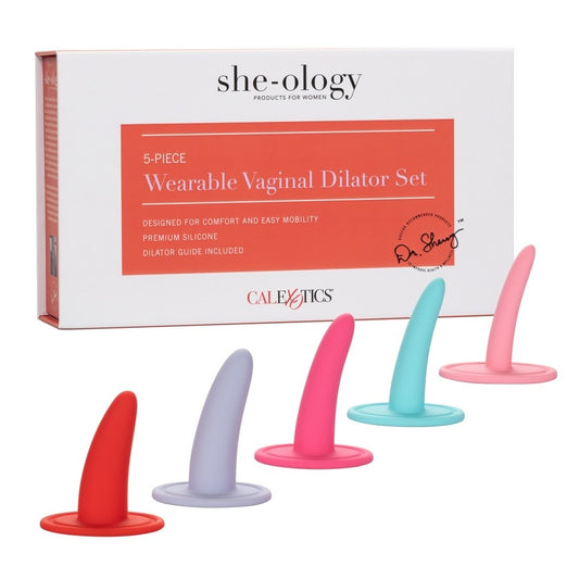 SE1338-30-3 She-ology 5-piece Wearable Vaginal Dilator Set