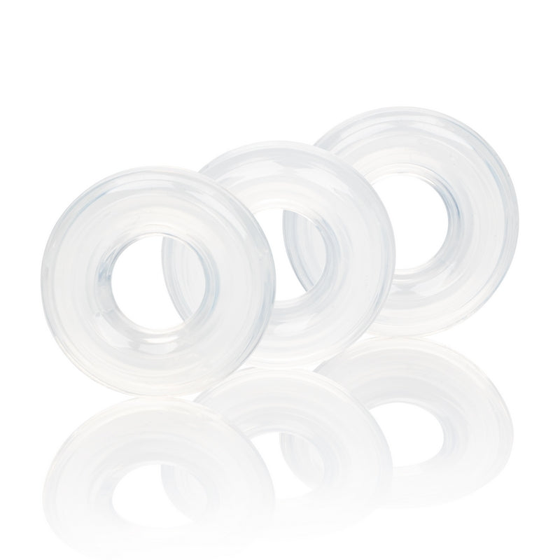 SE1434-80-2 Set of 3 Silicone Stacker Rings