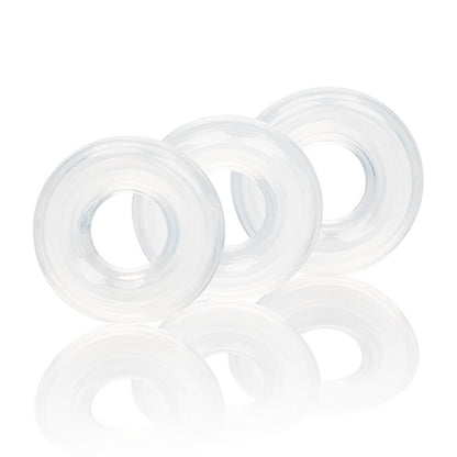 SE1434-80-2 Set of 3 Silicone Stacker Rings