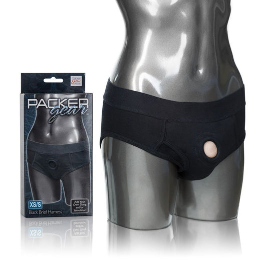 SE1575-05-3 Packergear Black Brief Harness XS/S