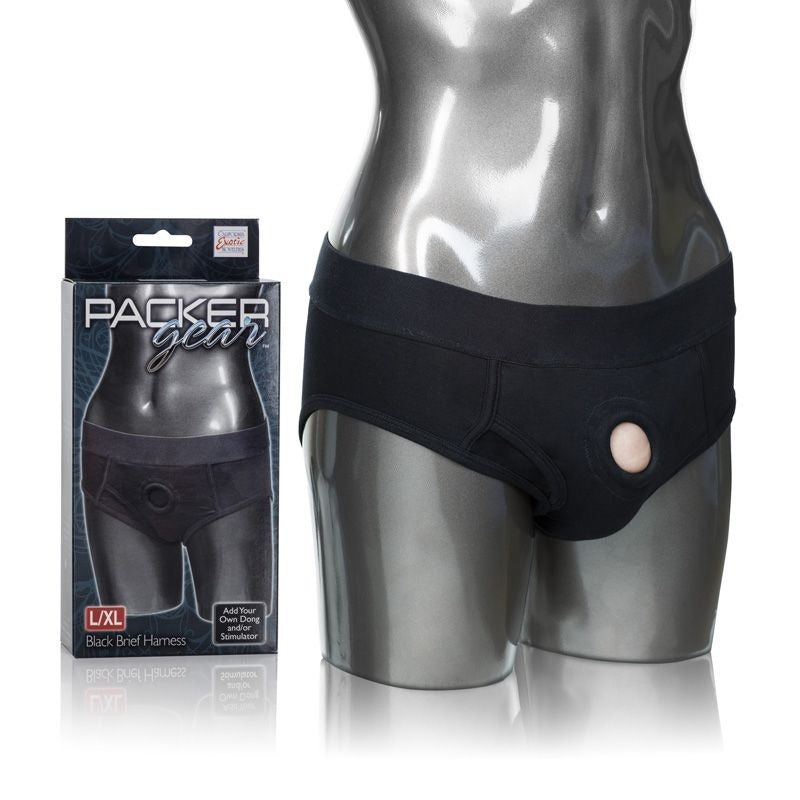 SE1575-15-3 Packergear Black Brief Harness L/XL