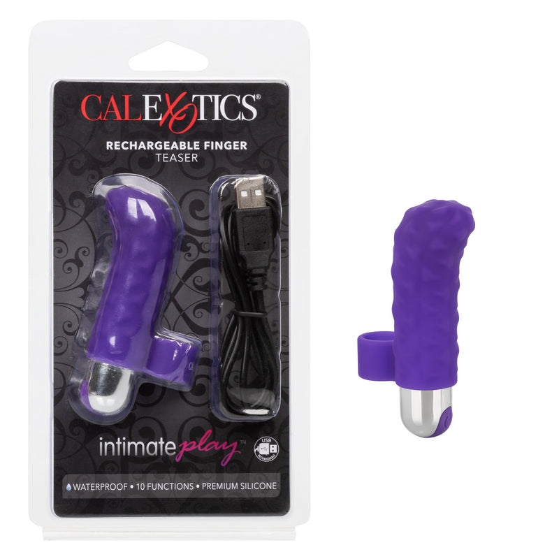 SE1705-10-2 Intimate Play Rechareable Finger Teaser Purple