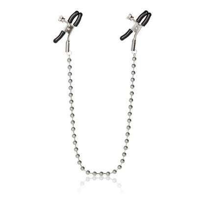 SE2610-10 CL Nipple Chain Silver Beaded