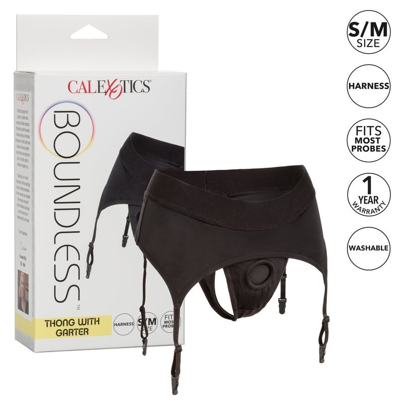 SE2701-18-3 Boundless Thong with Garter Small/Medium