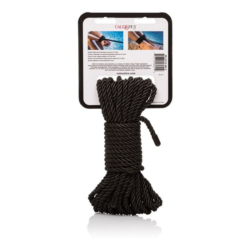 SE2712-00-2 Scandal BDSM Rope10m Black