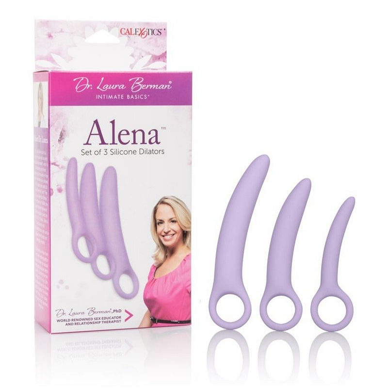 SE9710-05-3 Dr. Laura Berman Alena Set of 3 Silicone Dilators