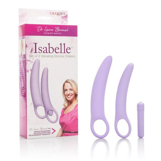 SE9711-20-3 Dr. Laura Berman Isabelle Set of 2 Vibrating Silicone Dilators