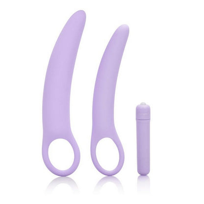 SE9711-20-3 Dr. Laura Berman Isabelle Set of 2 Vibrating Silicone Dilators