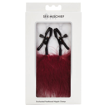 Enchanted Feather Nipple Clamps