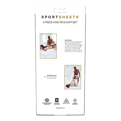 5 Piece Hog Tie & Cuff Set