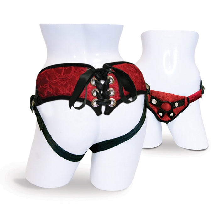 Lace Corsette Strap on
