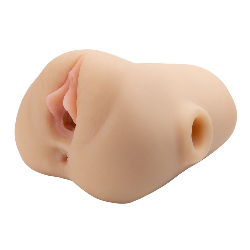 Double Pounder Vibrating Squeeze Stroker