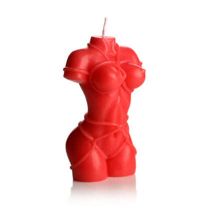 Bound Goddess Drip Candle - Red
