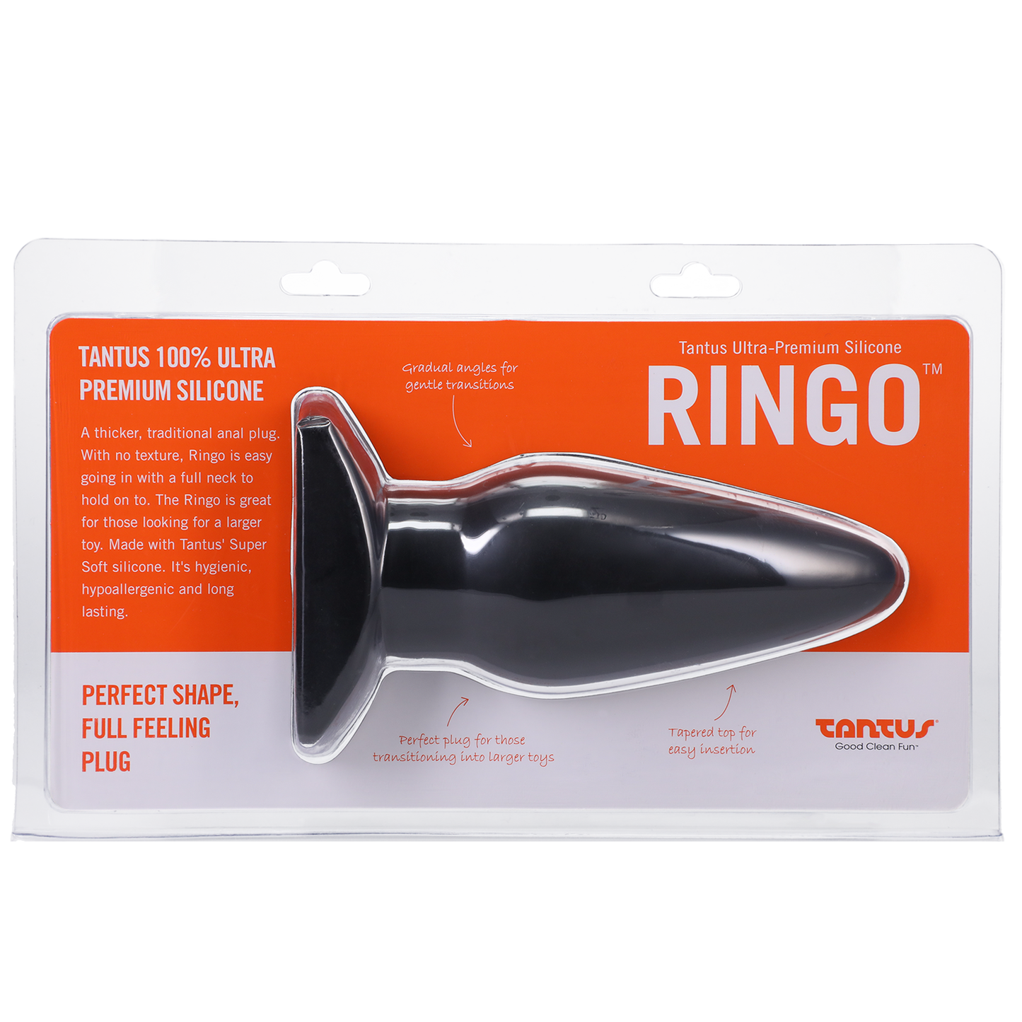 Silicone Ringo Silicone Butt Plug