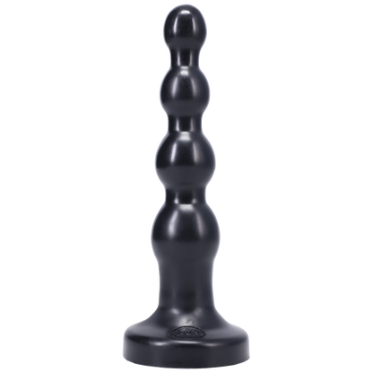 Tantus Silicone Large Ripple Butt Plug Black