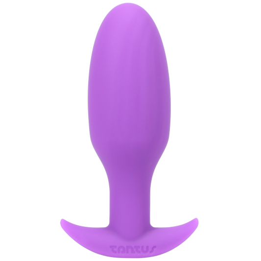 Silicone Ryder Butt Plug - Lilac