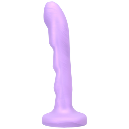 Tantus Silicone Charmer Curved G-Spot Dildo Lavender