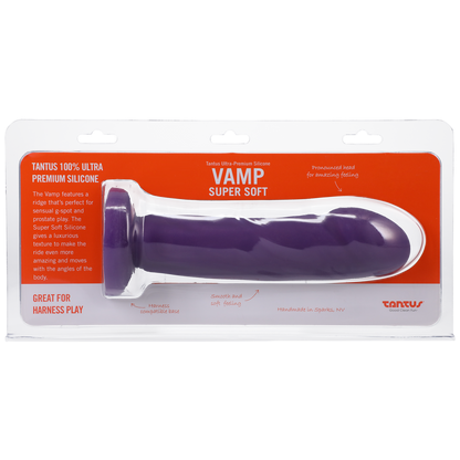 Tantus Silicone Vamp Super Soft Silicone Amethyst