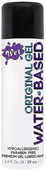 Wet® Original® Water-Based Lubricant - Multiple Sizes Available