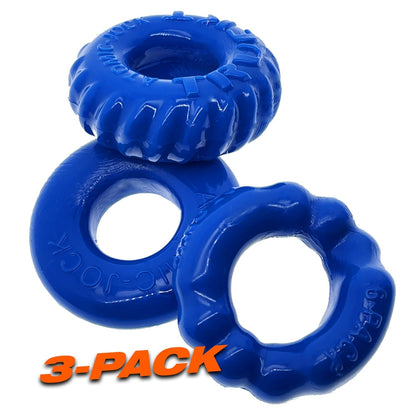 BONEMAKER 3-pack boner cockring kit by Oxballs