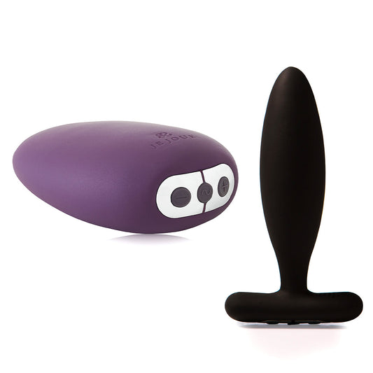 Mimi Clitoral Vibrator Purple + Vesta Vibrating Butt Plug