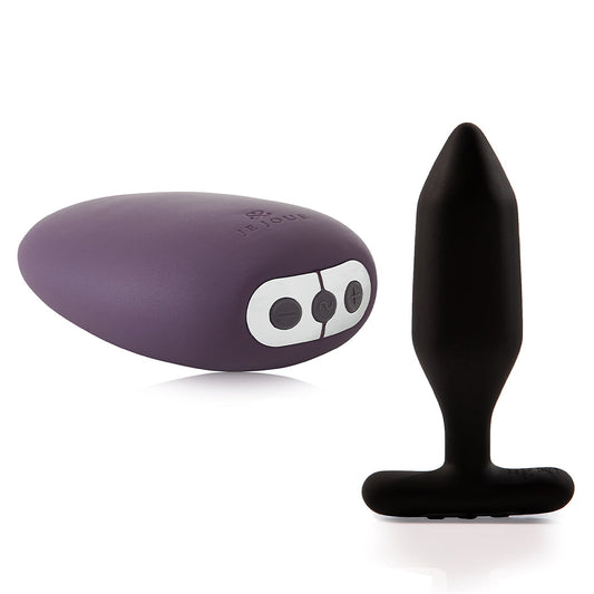 Mimi Soft Clitoral Vibrator Purple + Onyx Vibrating Butt Plug