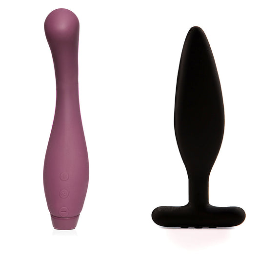 Juno Purple + Egon Vibrating Butt Plug