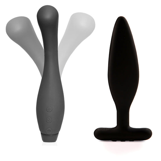 Juno Flex Black + Egon Vibrating Butt Plug