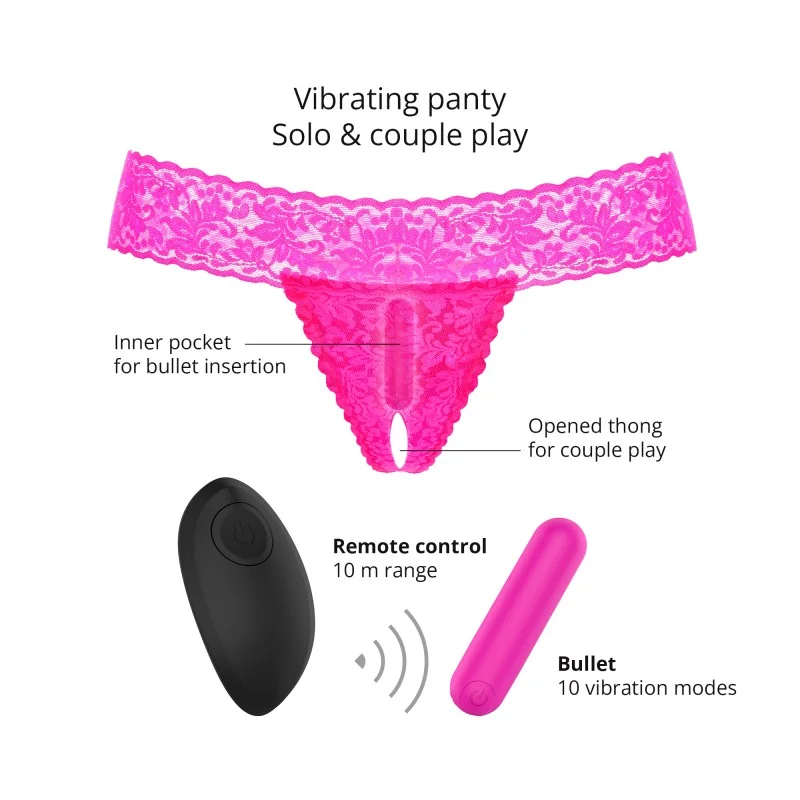 SECRET PANTY 2 - NEON PINK