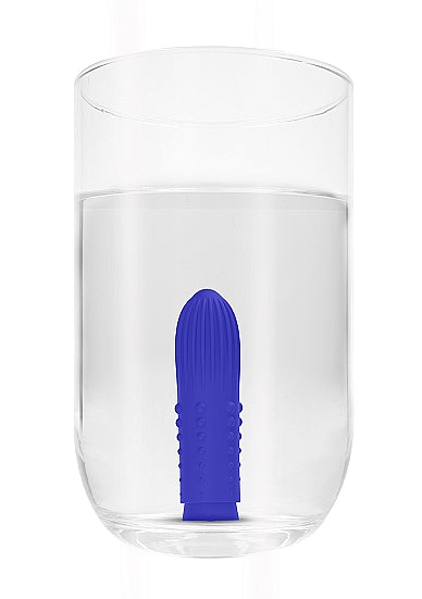 Elegance Lush Turbo Rechargeable Bullet Vibrator Blue