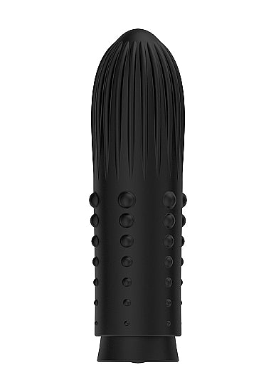 Elegance Lush Turbo Rechargeable Bullet Vibrator Black